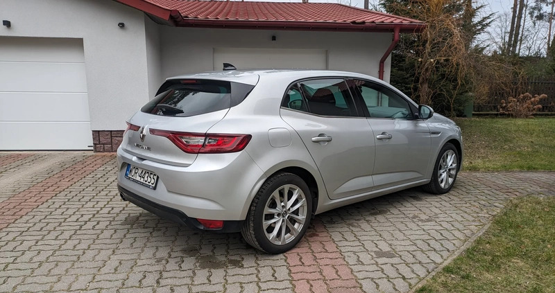 Renault Megane cena 55000 przebieg: 91800, rok produkcji 2016 z Łosice małe 191